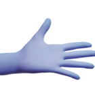 GUANTES DE NITRILO SIN POLVO SANTEX C/100 - Imagen 2