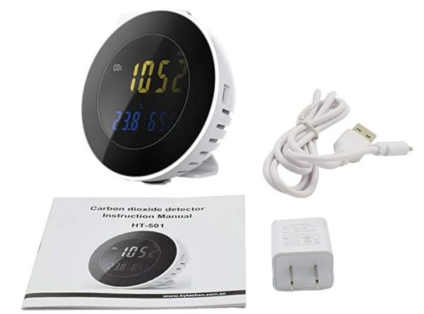 MEDIDOR DE DIOXIDO DE CARBONO "CO2" CON ALARMA - Imagen 2