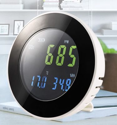 MEDIDOR DE DIOXIDO DE CARBONO "CO2" CON ALARMA