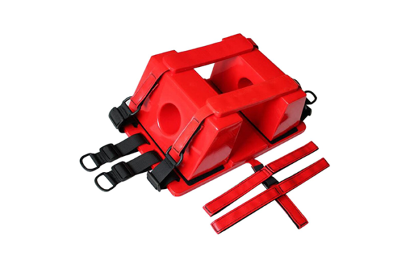 INMOVILIZADOR DE CABEZA ROJO ADAPTABLE A TABLERO