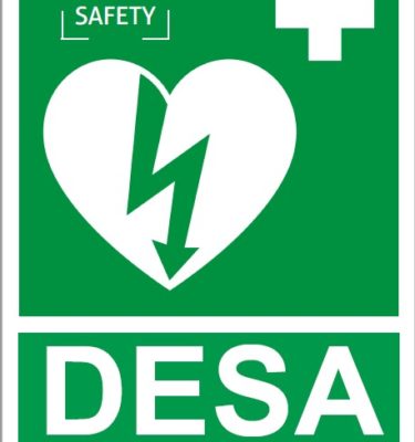 CARTEL SEÑALIZACION PARA DESFIBRILADOR