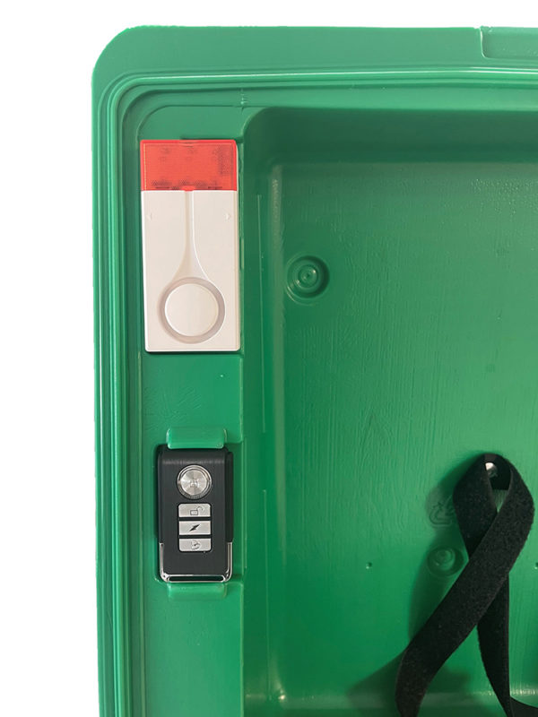 VITRINA EXTERIORE PARA DESFIBRILADOR MODELO GSE OXIDOC IP-65 - Imagen 3