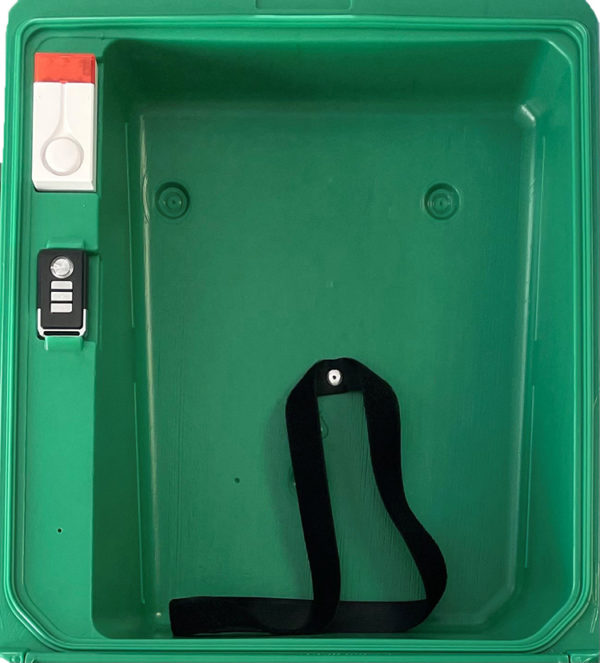 VITRINA EXTERIORE PARA DESFIBRILADOR MODELO GSE OXIDOC IP-65 - Imagen 2