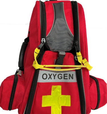 MOCHILA EQUIPO OXIGENOTERAPIA GRANDE NYLON