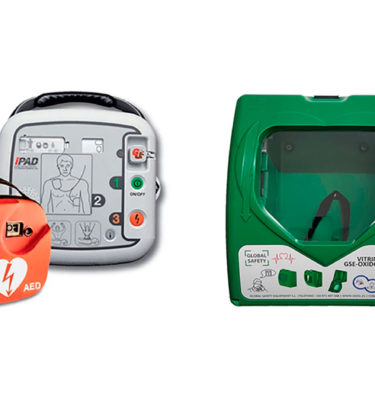 DESFIBRILADOR IPAD CU-SP1 + CABINA + CARTEL + KIT RCP